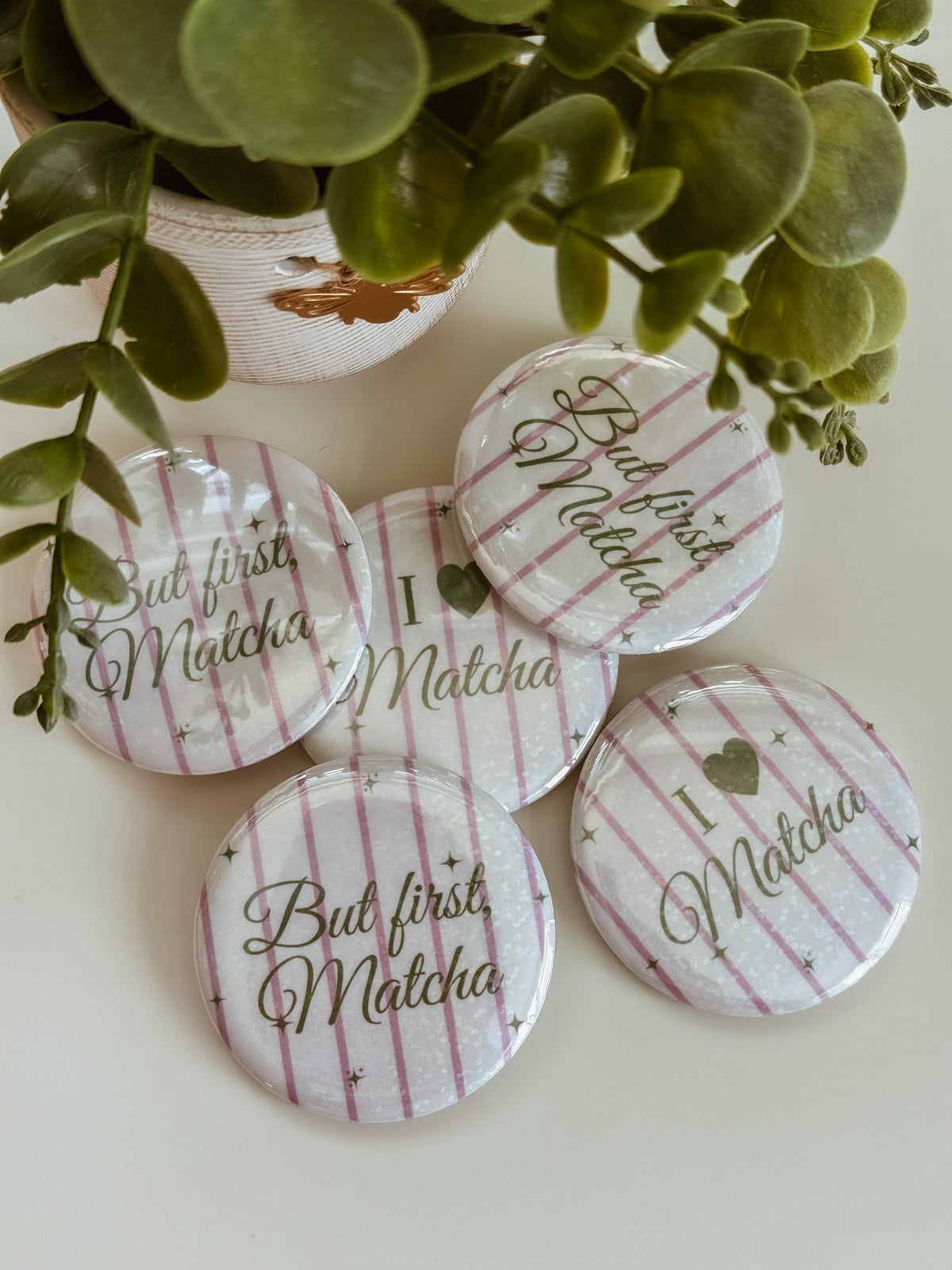 Matcha pin