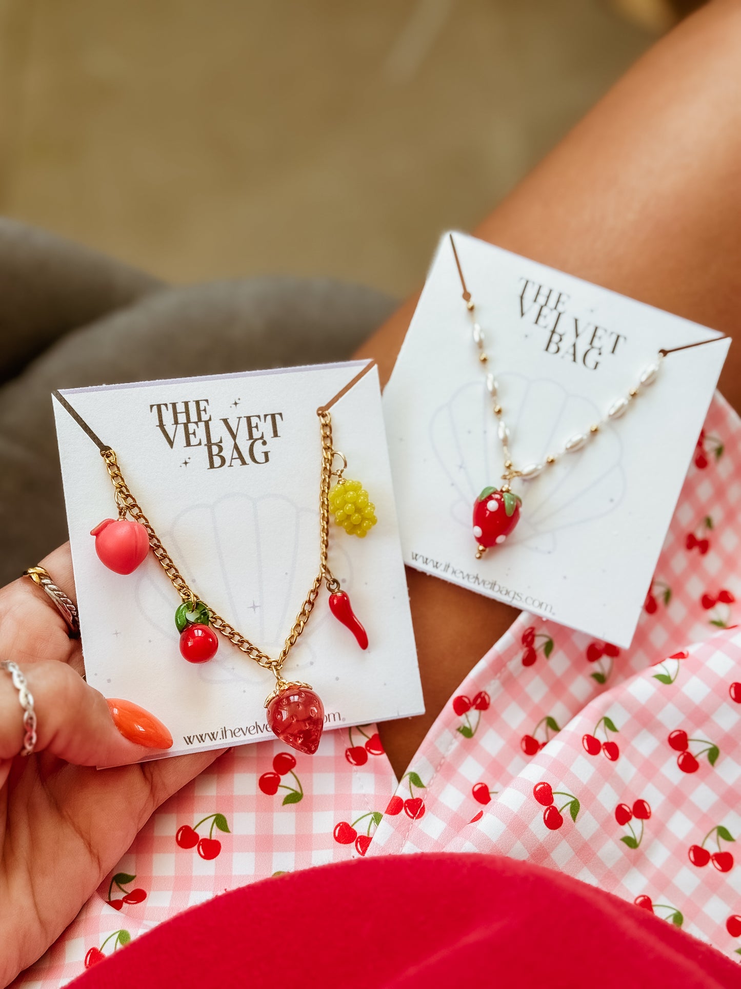 Strawberry Necklace