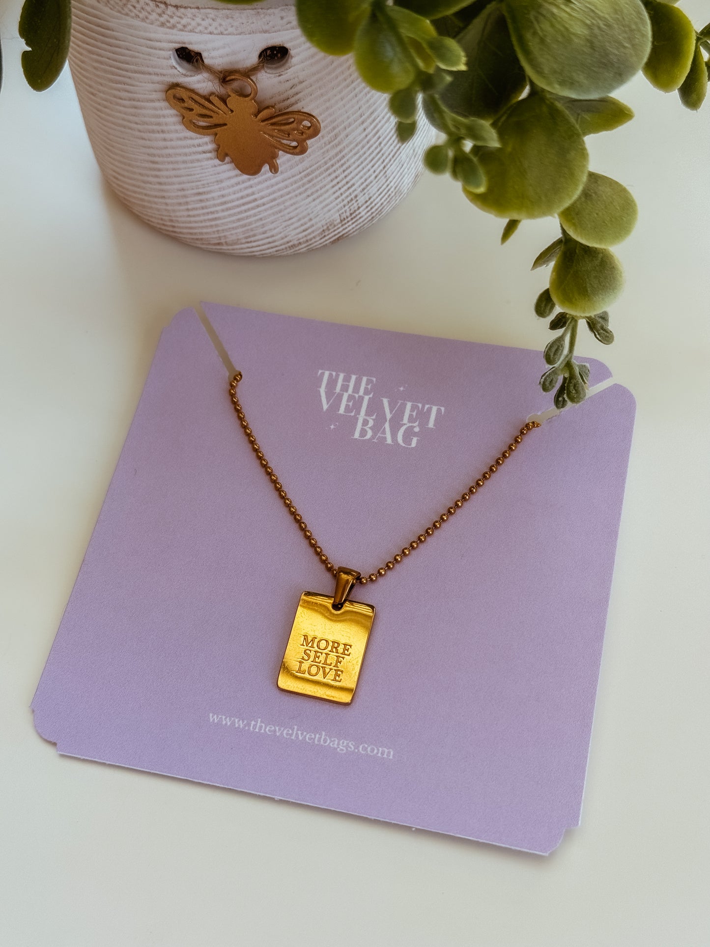 More Self Love Necklace