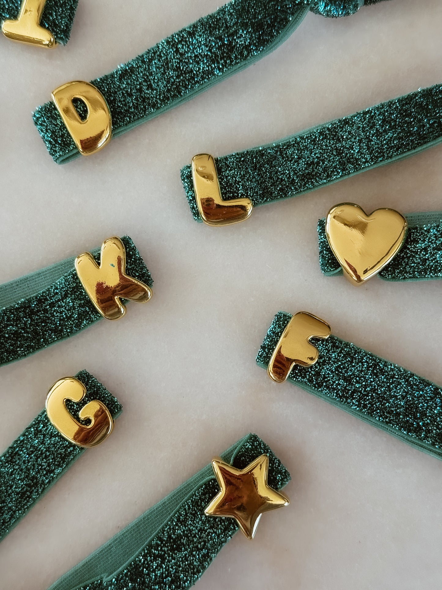 Shine Elastic Bracelet - turquesa