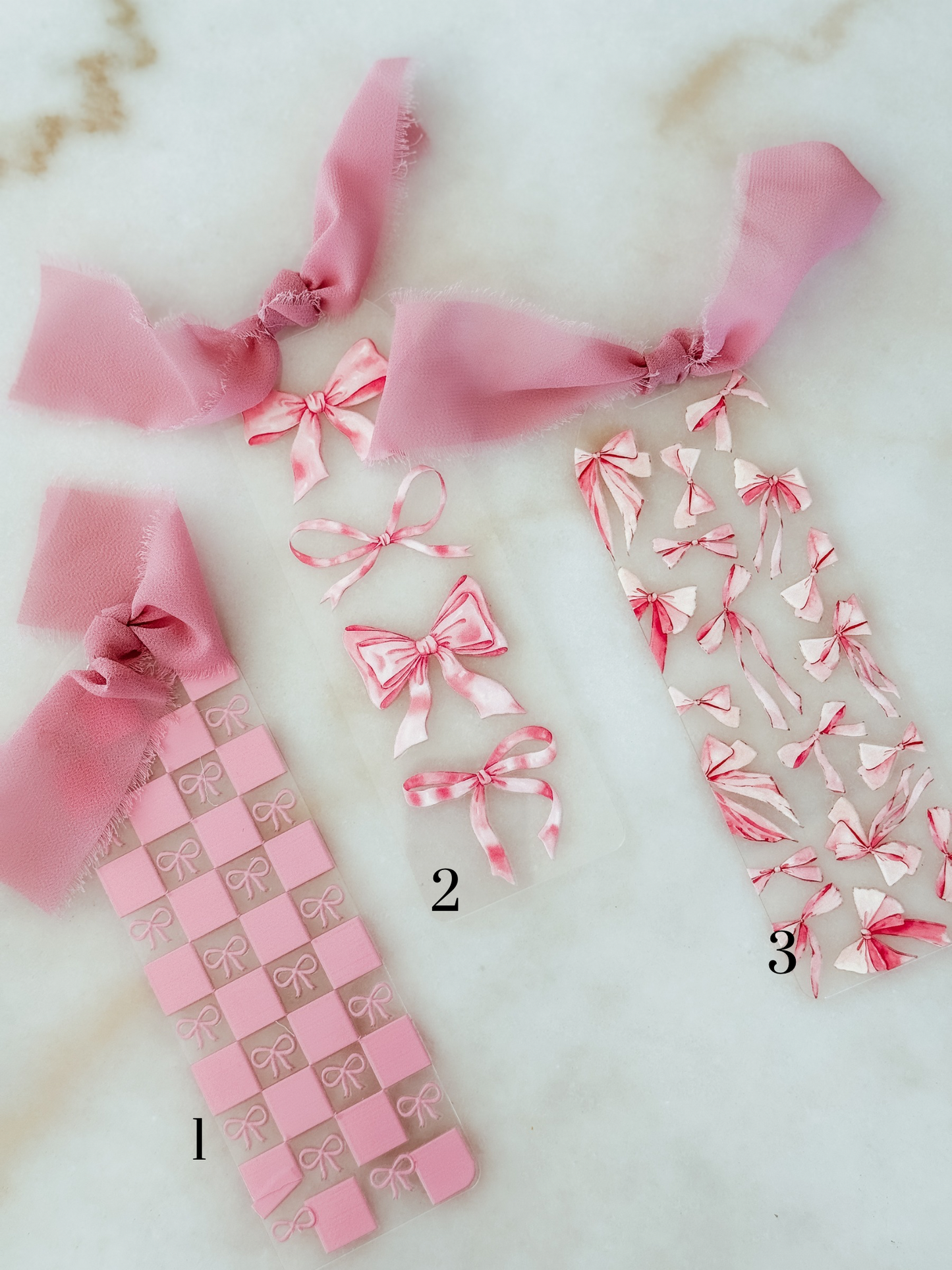 Spring bookmarks