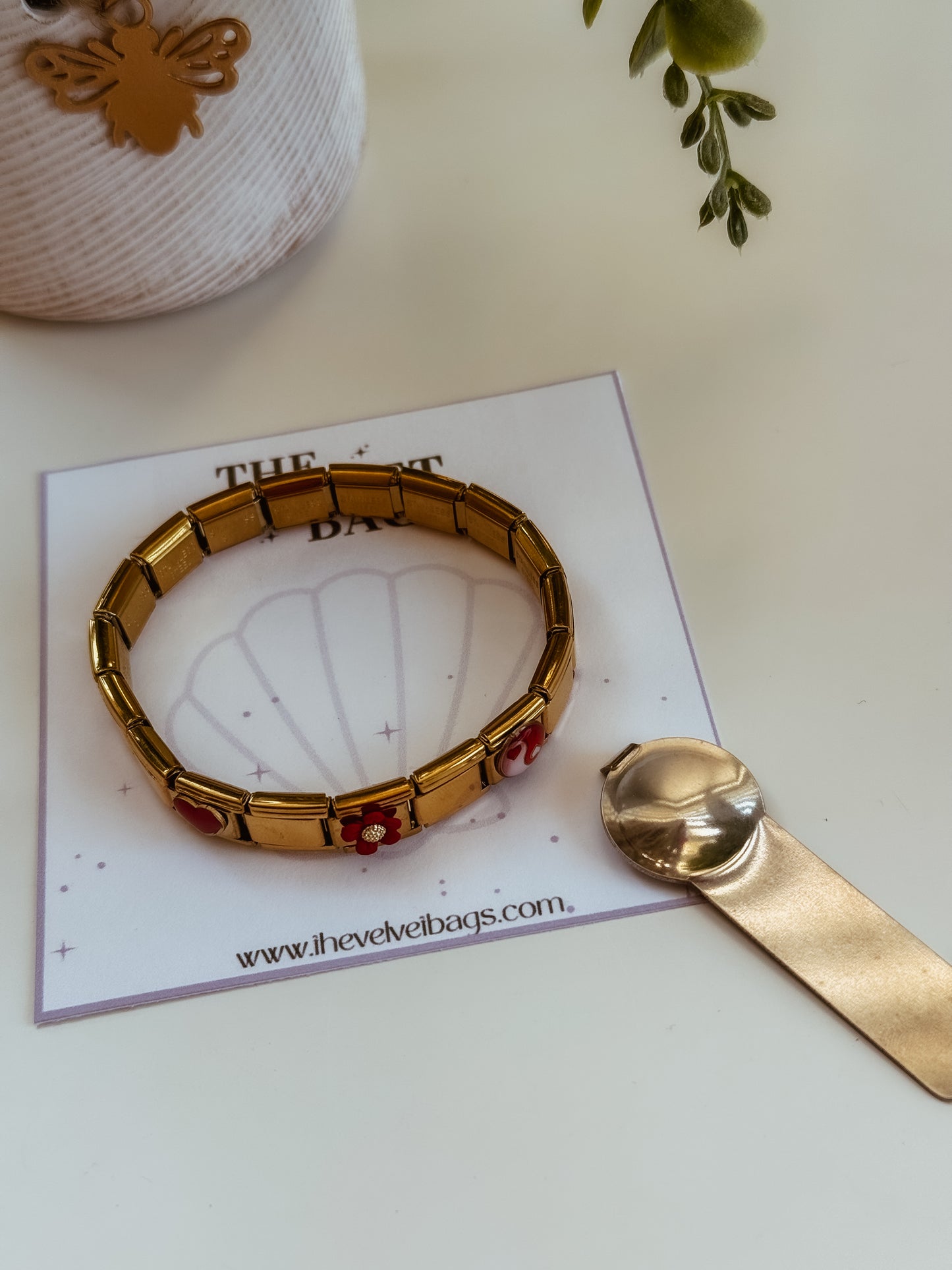 Italian Bracelet - 3 charms Style 2