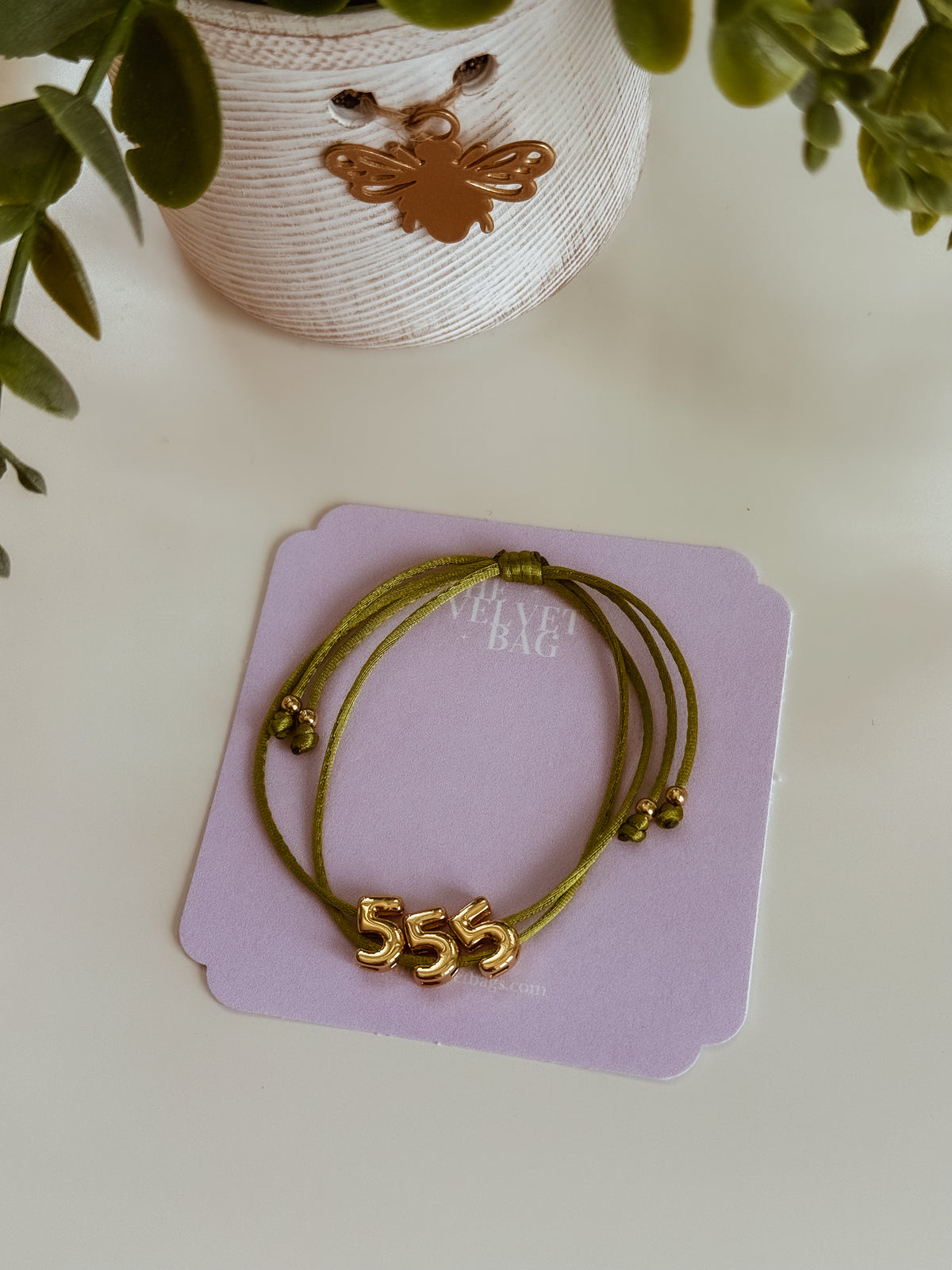 Angel numbers bracelet