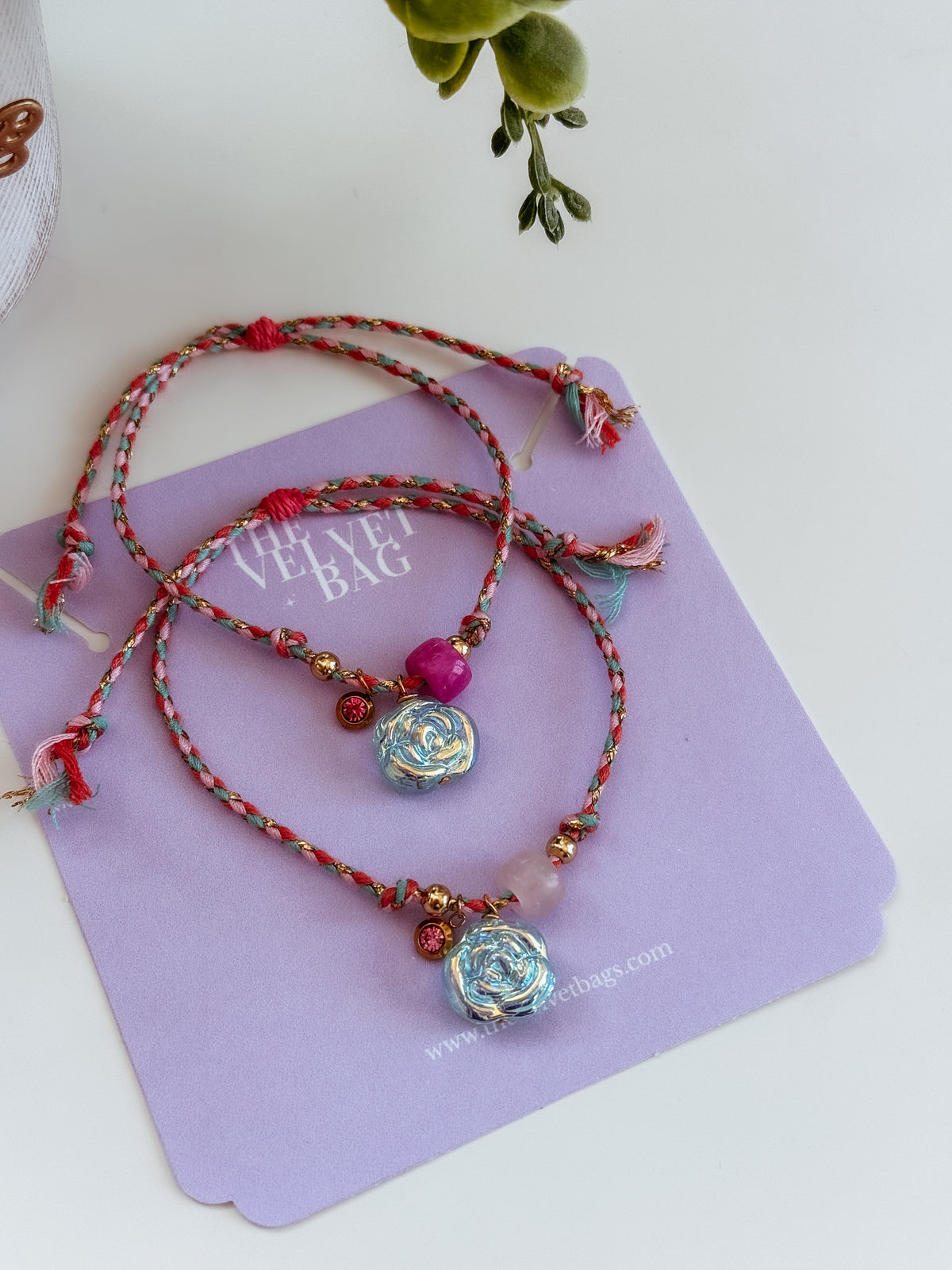 Helena bracelet - tonos rosa