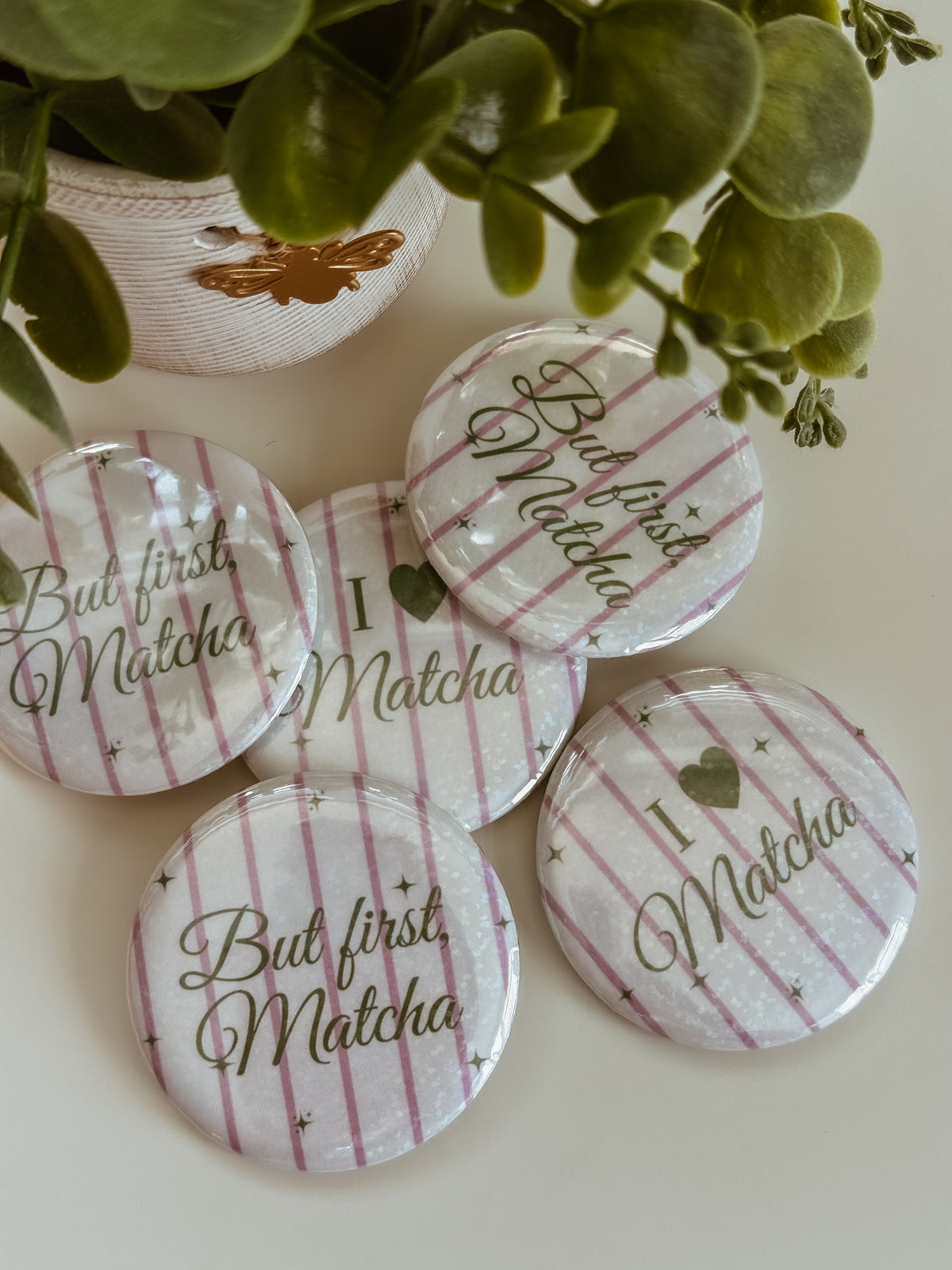 Matcha pin