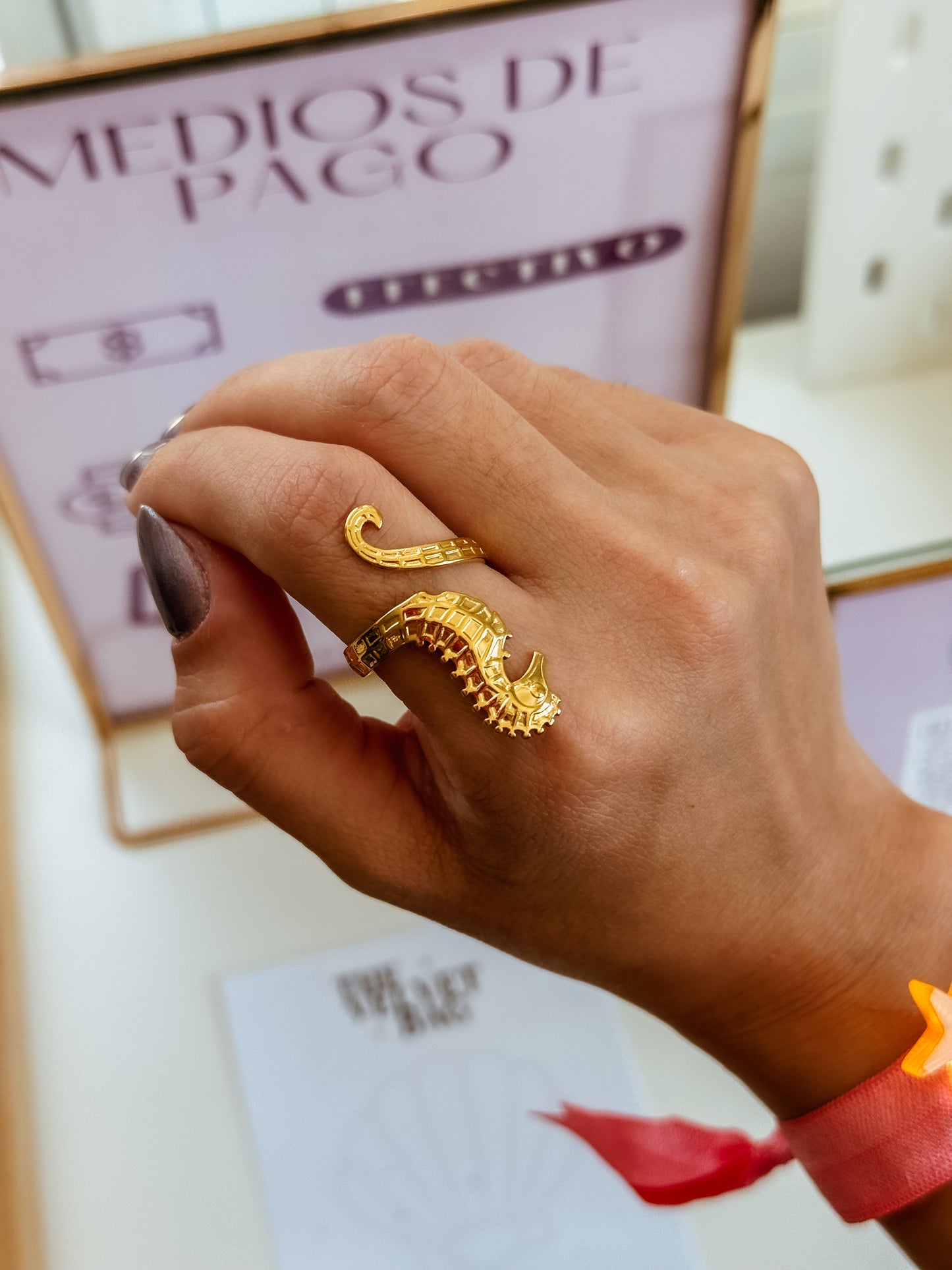 Caballito de mar ring
