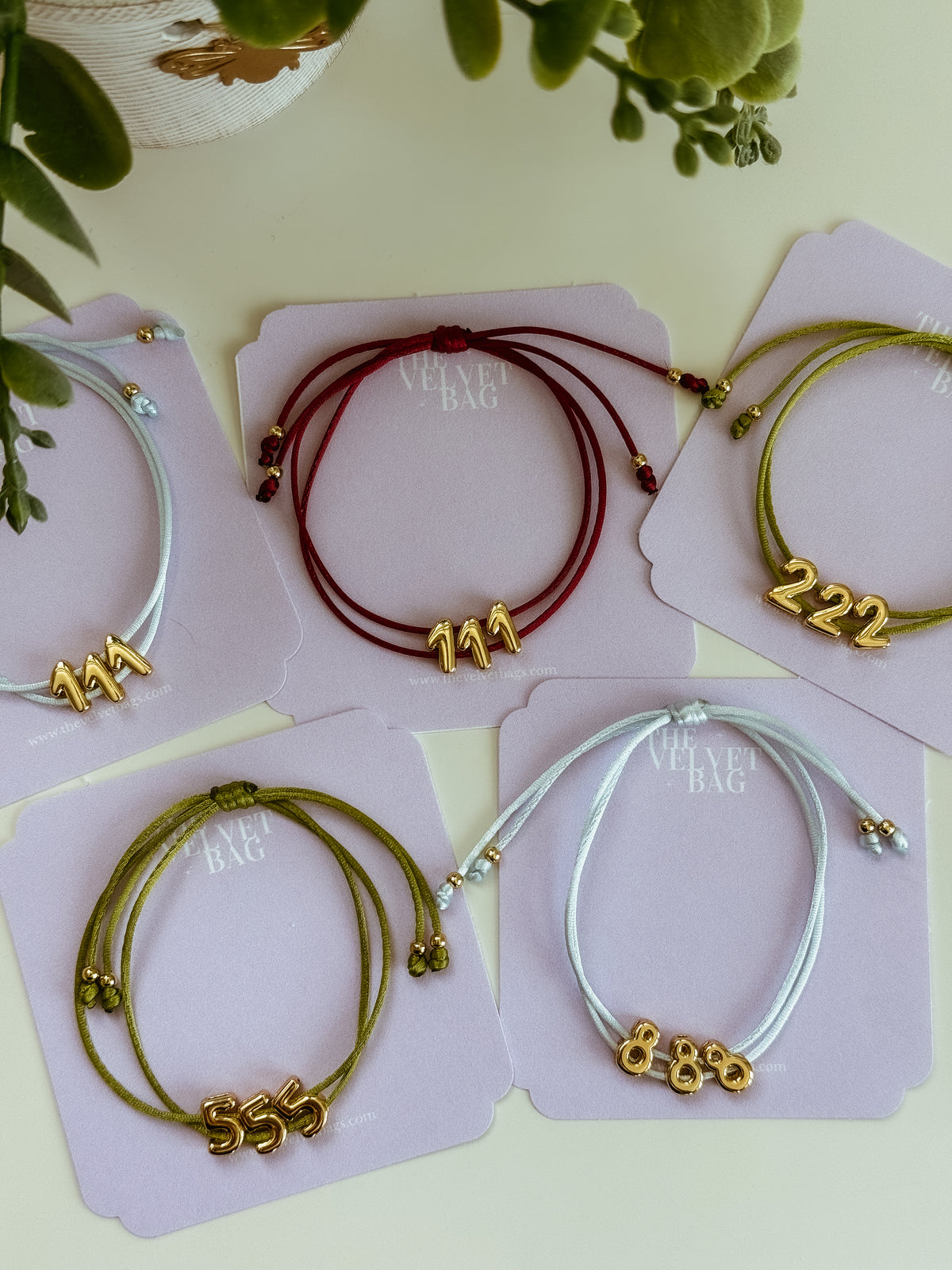 Angel numbers bracelet