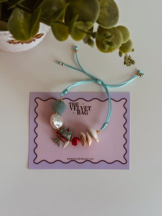 Atardecer Bracelet - blue