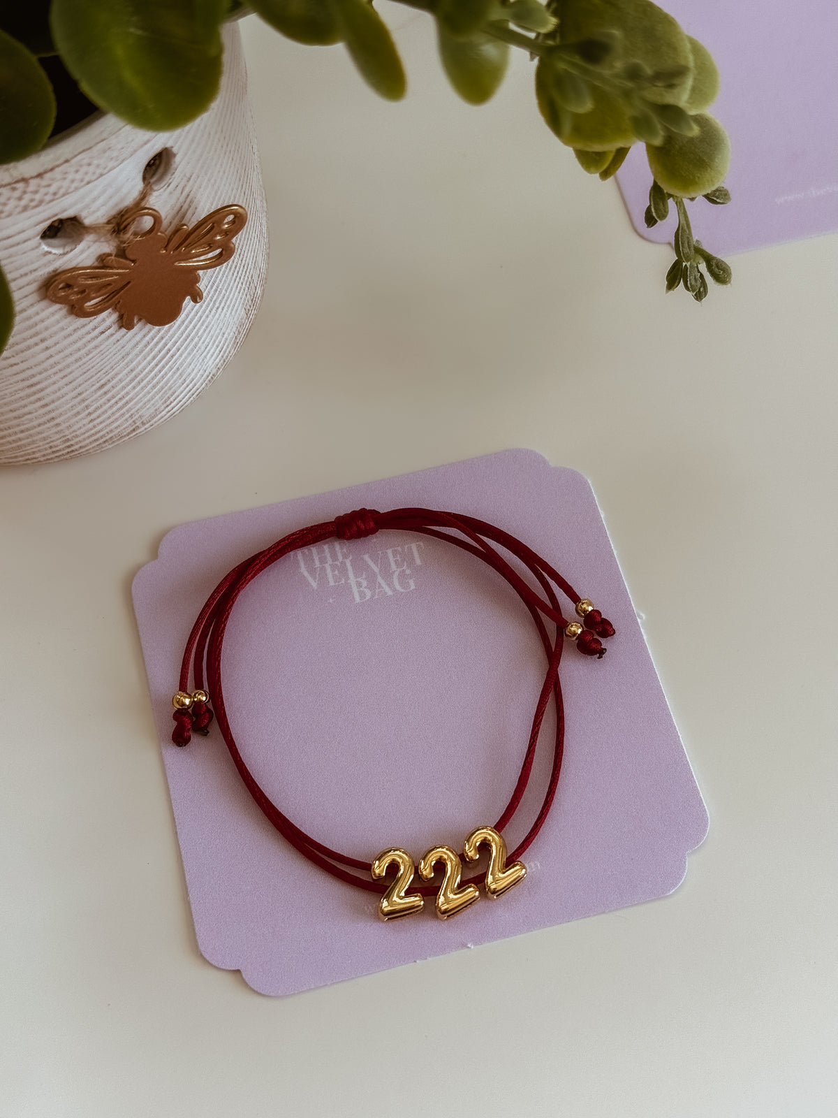 Angel numbers bracelet