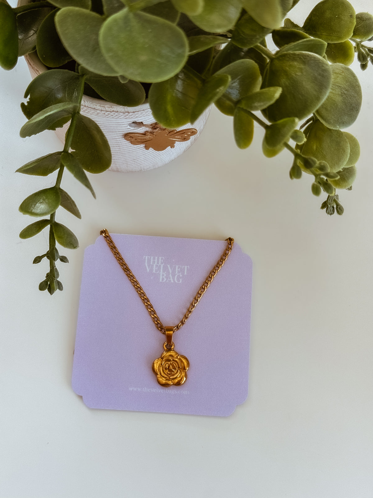 Flower Cuban chain