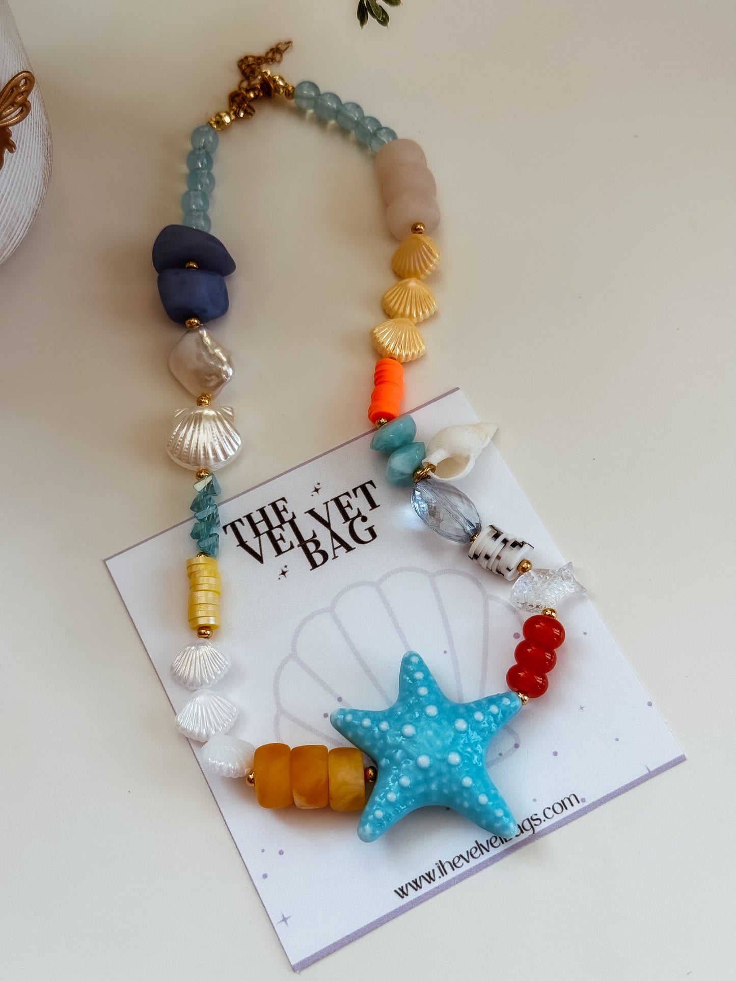 Índigo Necklace- turquesa