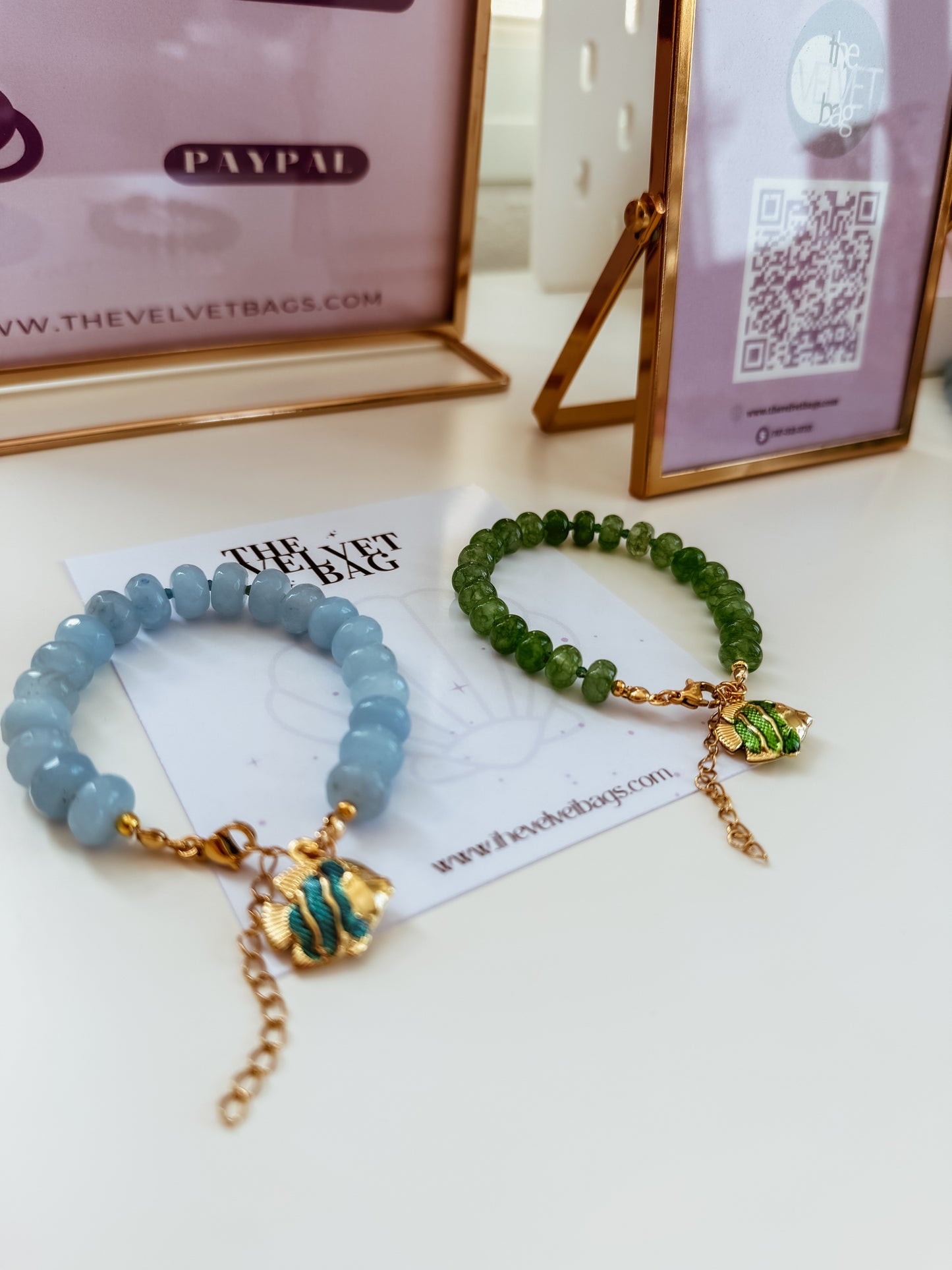 Aquamarine bracelet