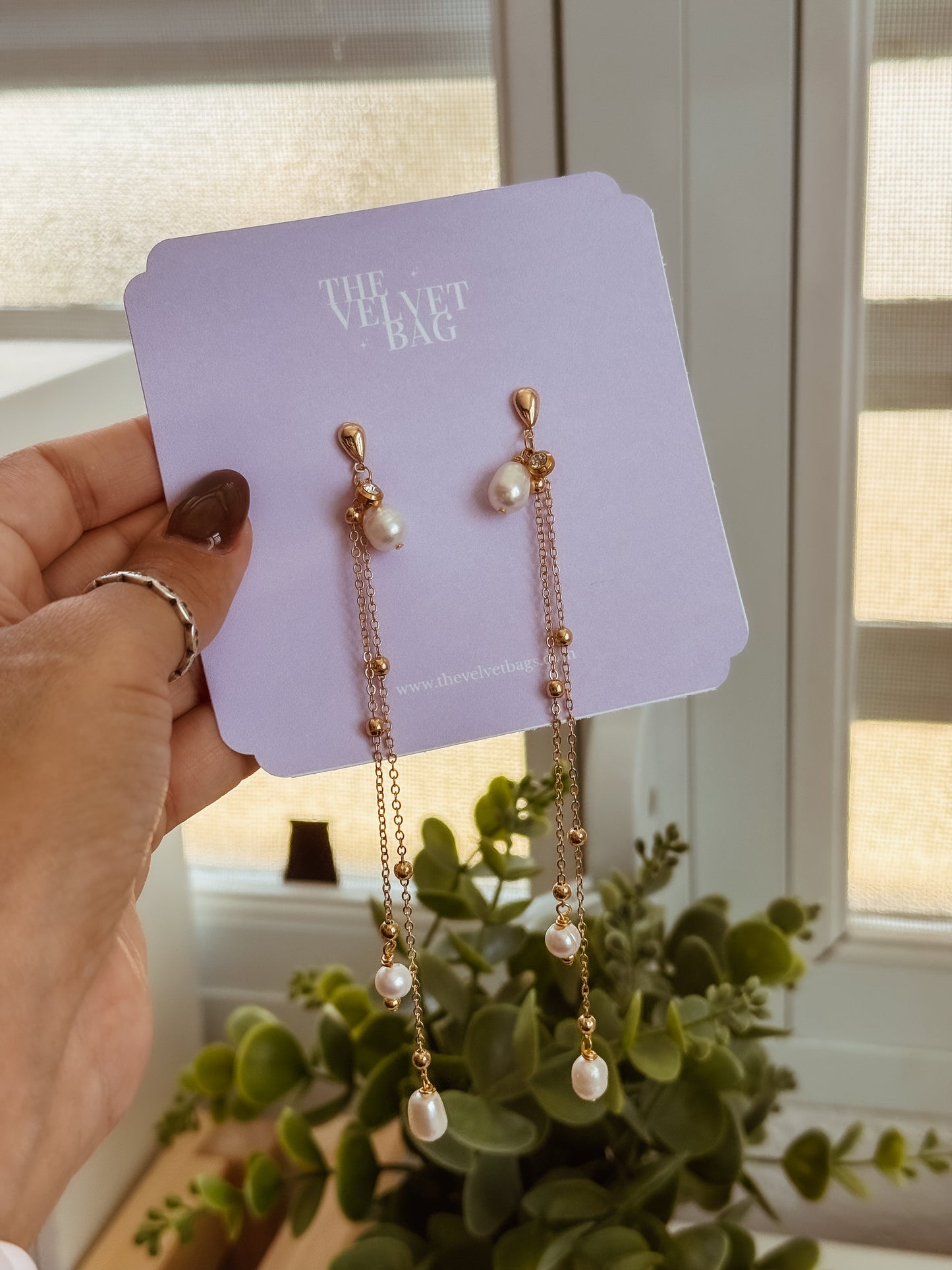 Virgo earrings
