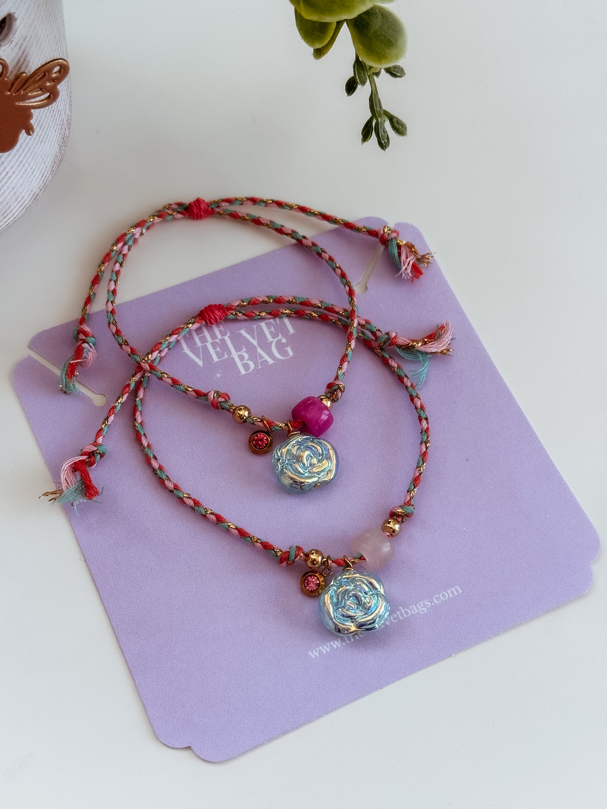 Helena bracelet - tonos rosa