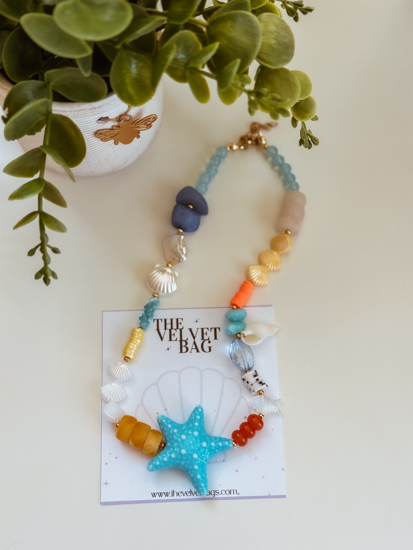 Índigo Necklace- turquesa