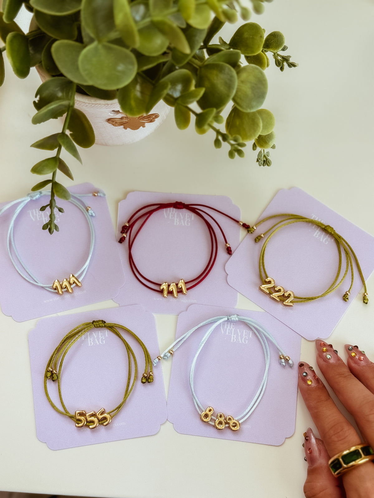 Angel numbers bracelet