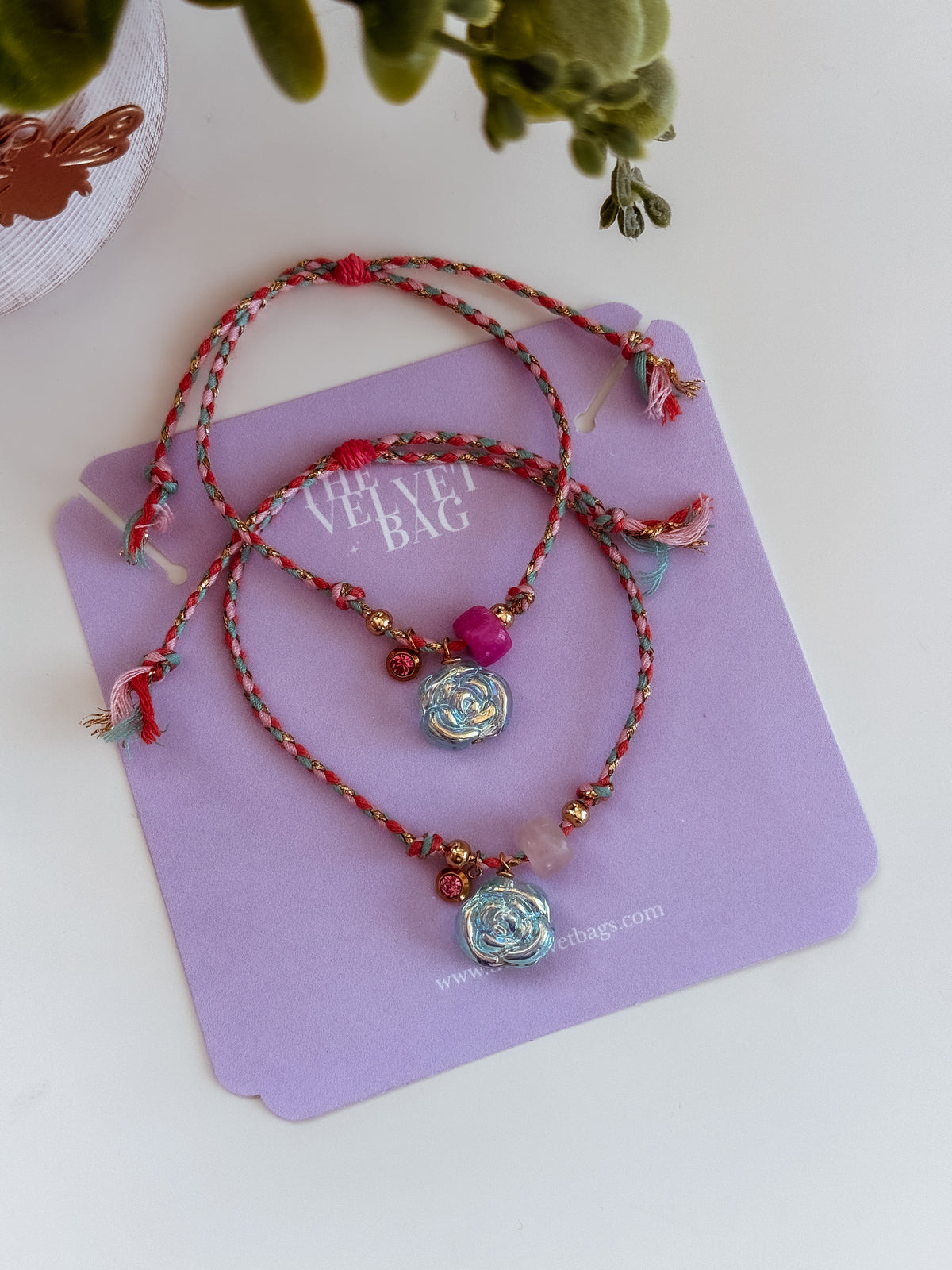 Helena bracelet - tonos rosa