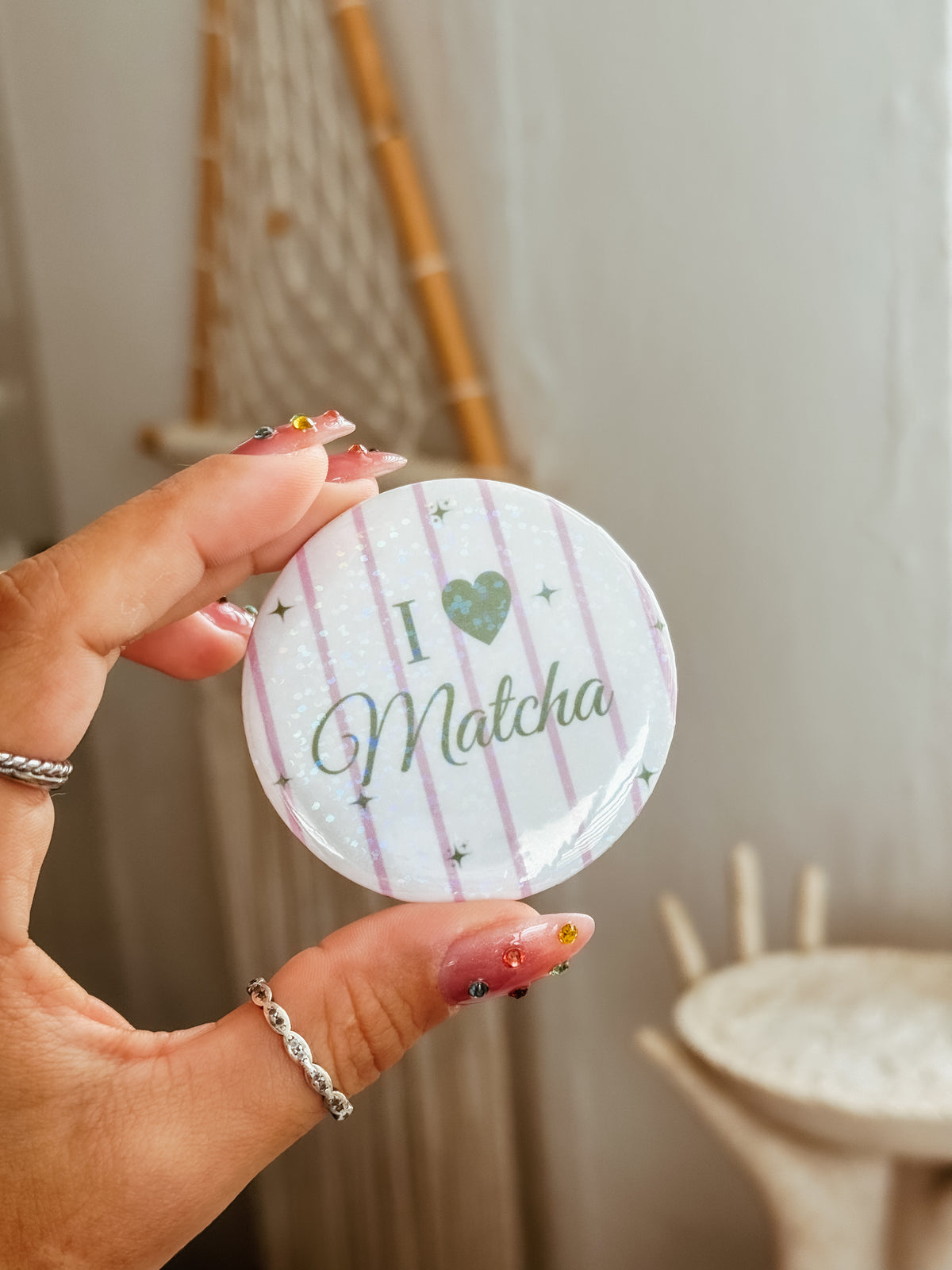 Matcha pin