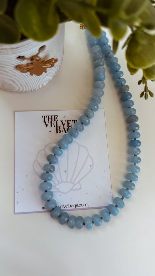 Blue Jade Necklace