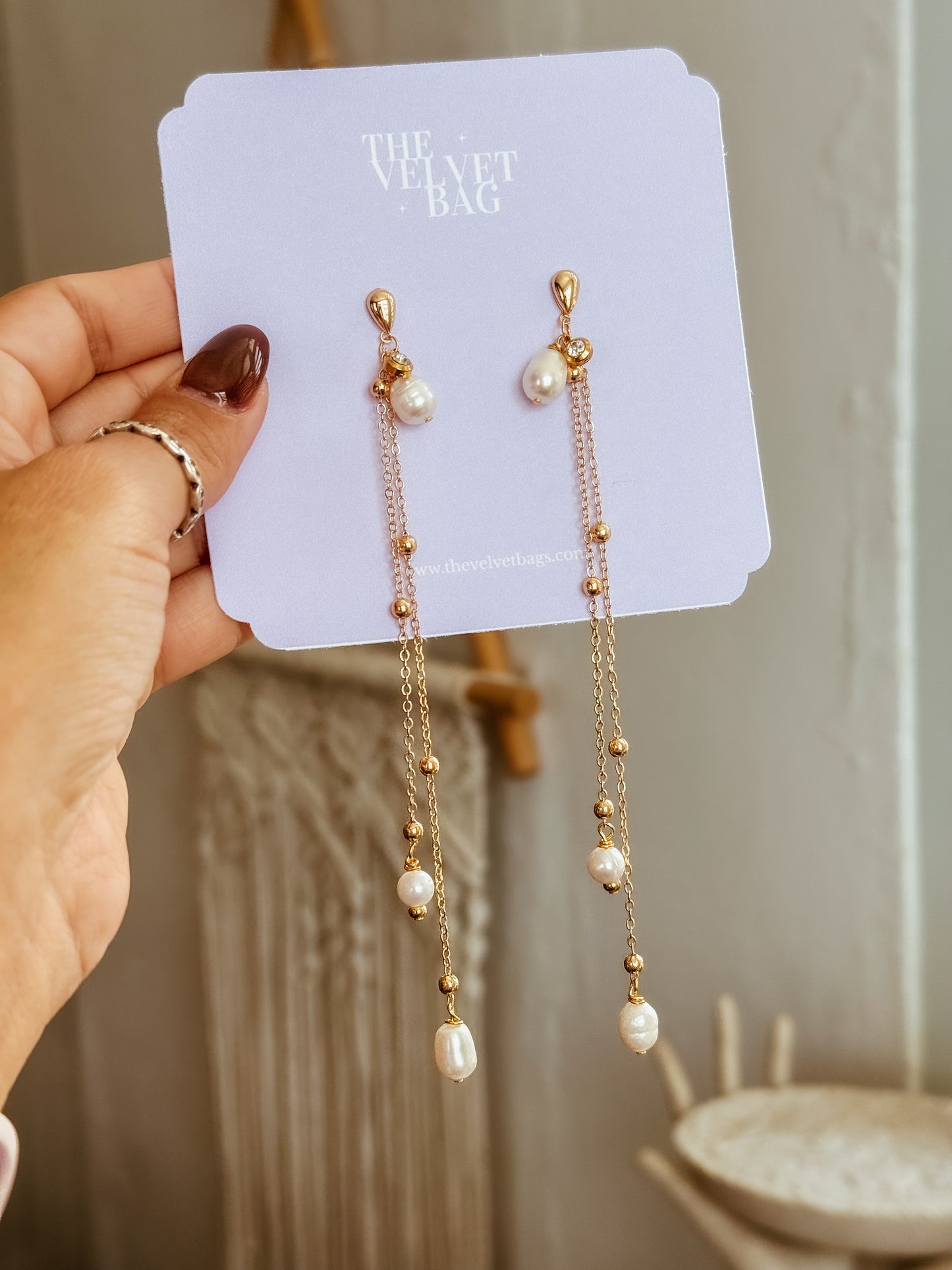 Virgo earrings