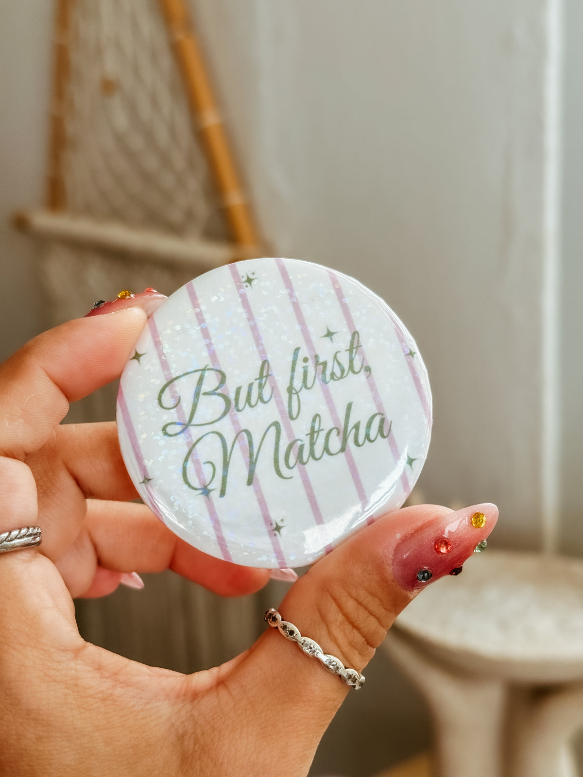 Matcha pin