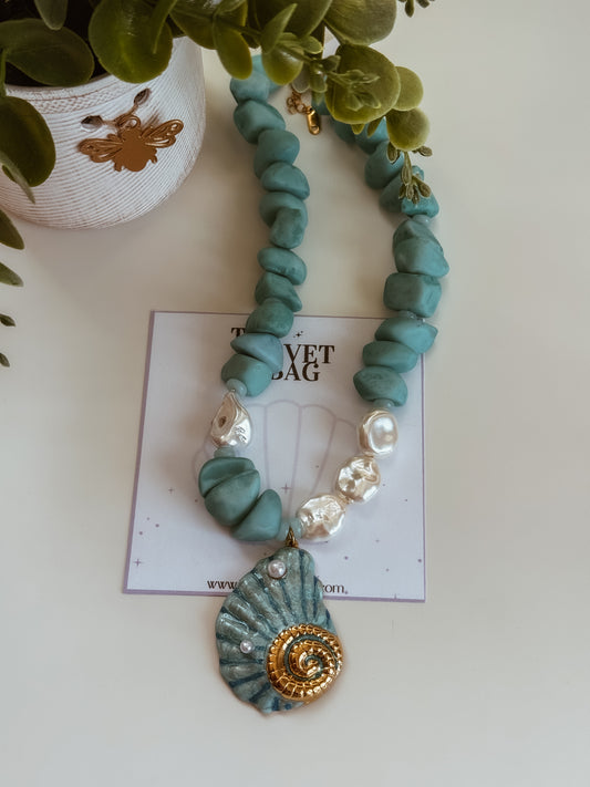 Mar azul Necklace