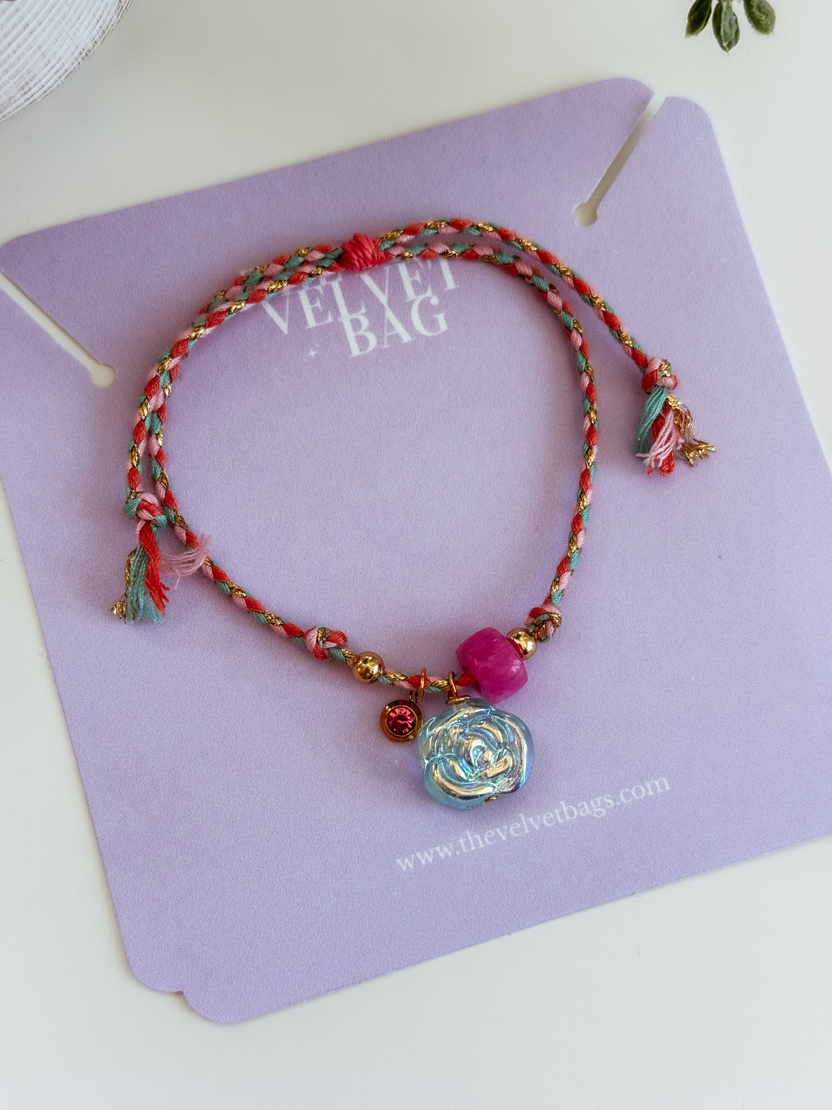 Helena bracelet - tonos rosa