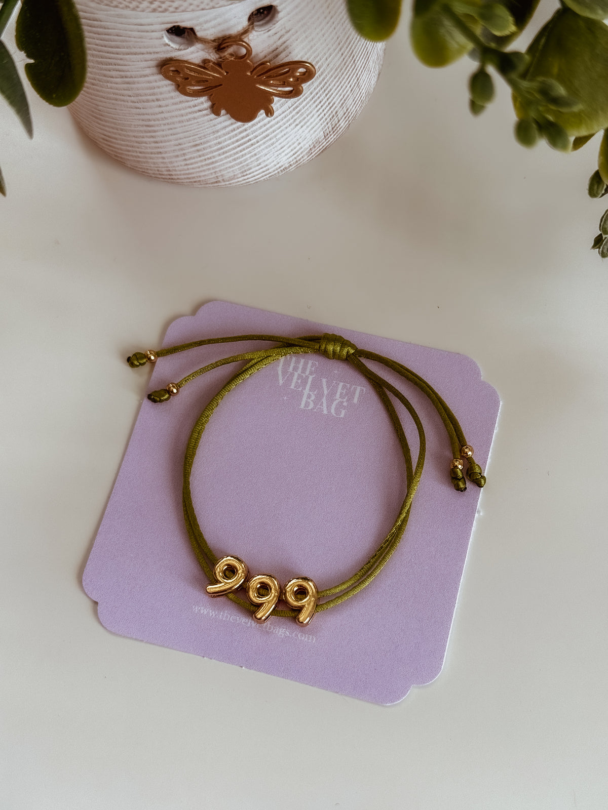 Angel numbers bracelet