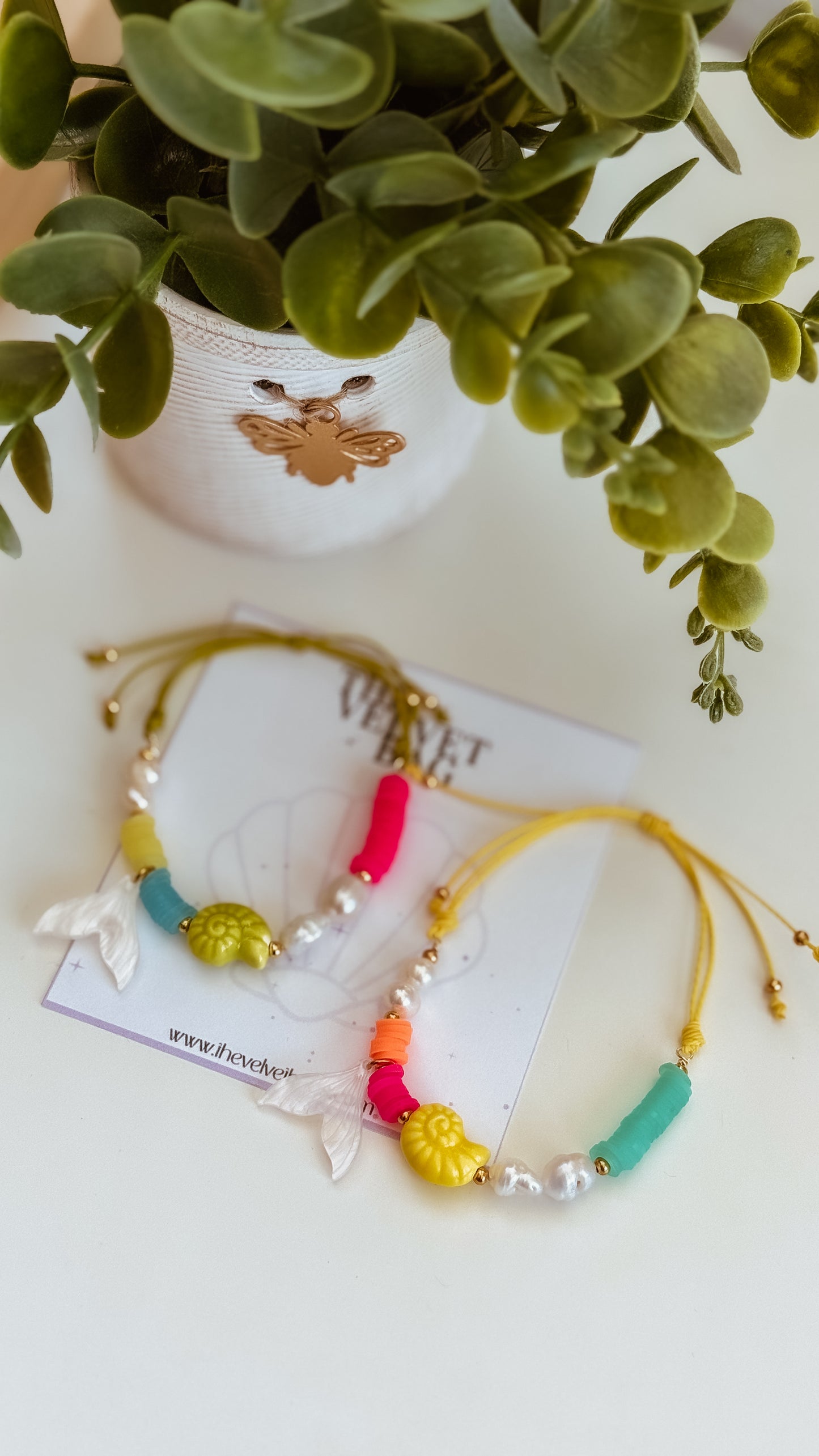 Rainbow mermaid bracelet
