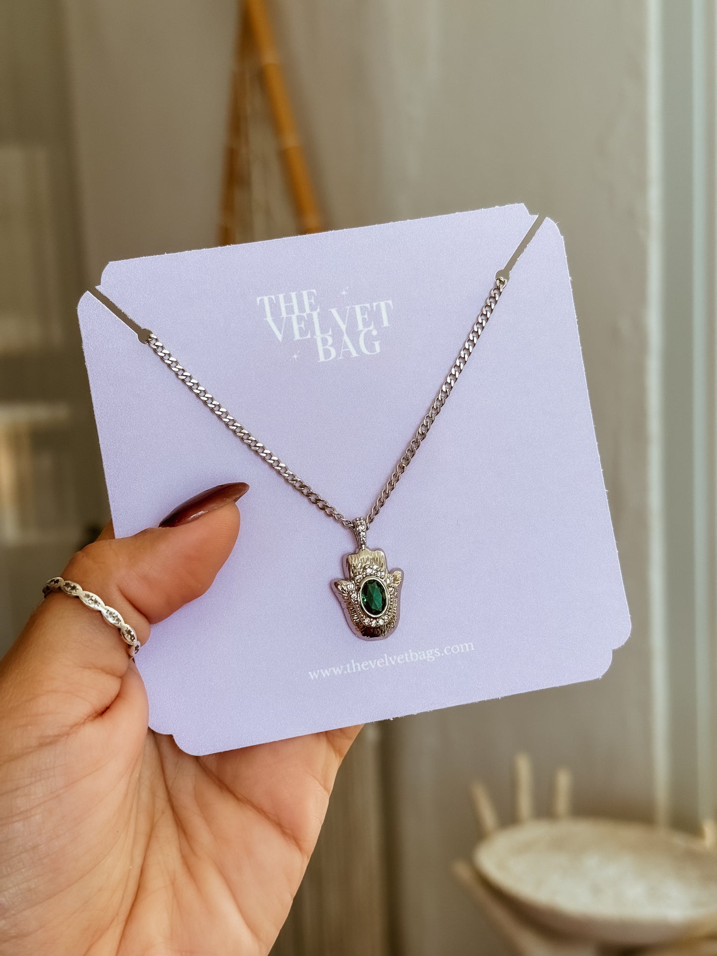 Hamsa Necklace