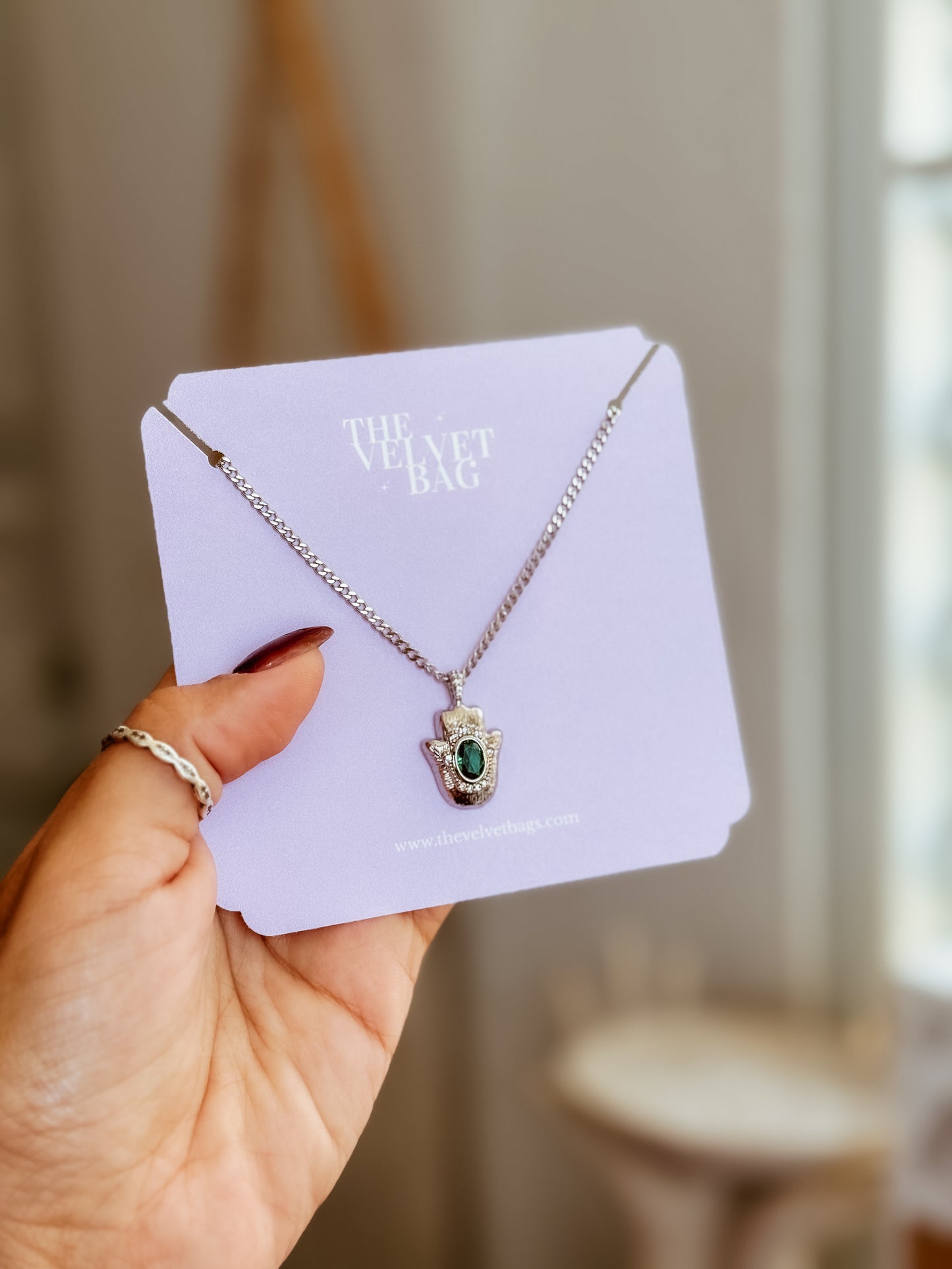 Hamsa Necklace