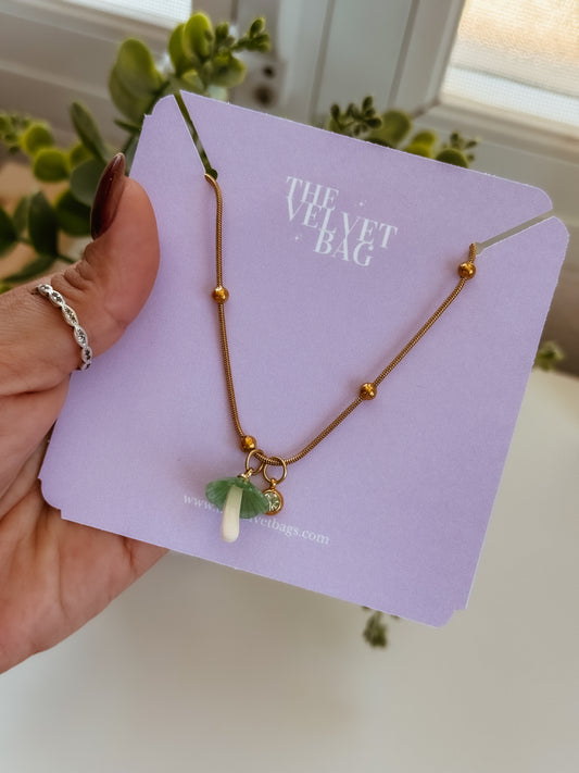 Mushroom Necklace