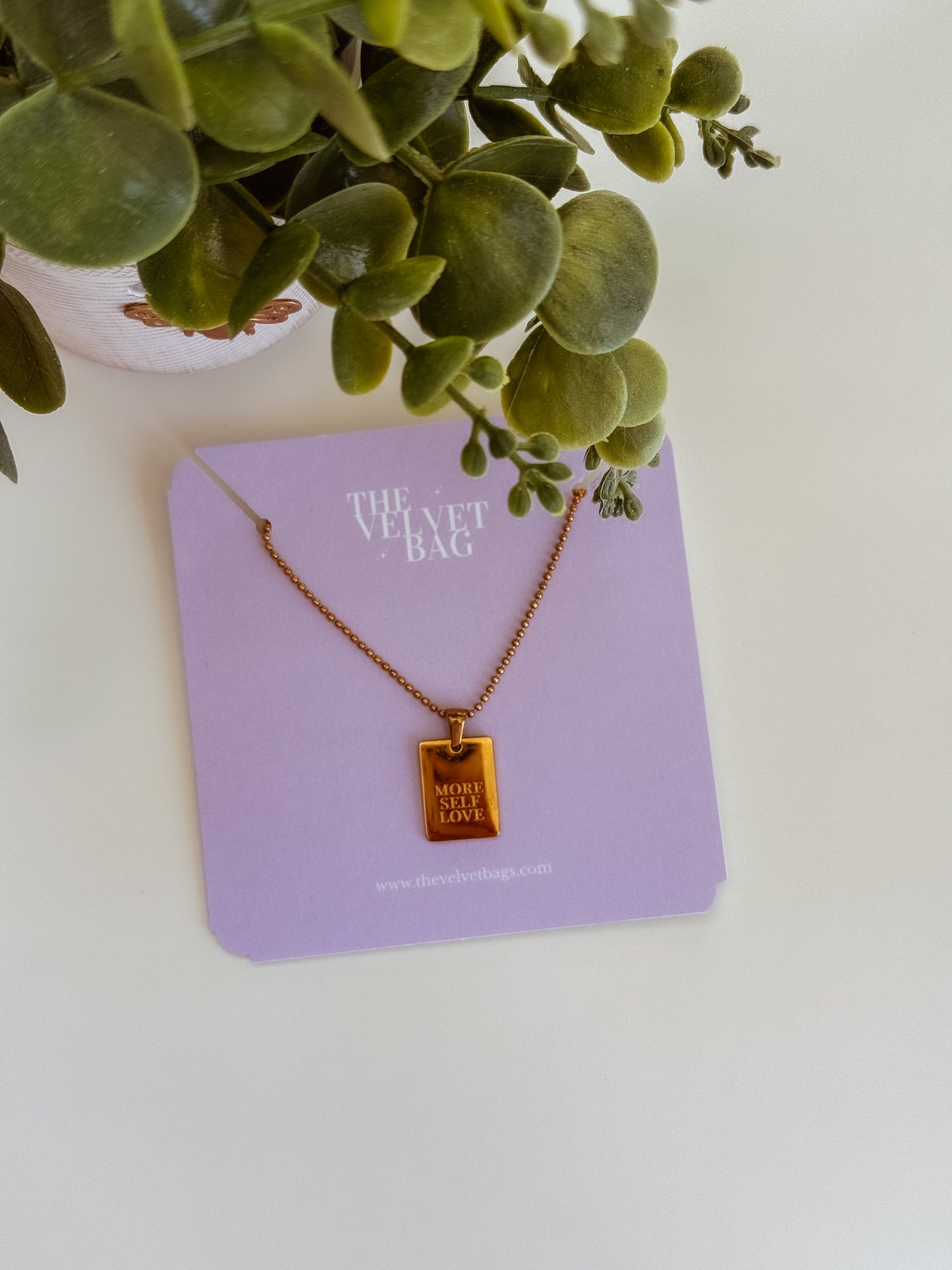 More Self Love Necklace