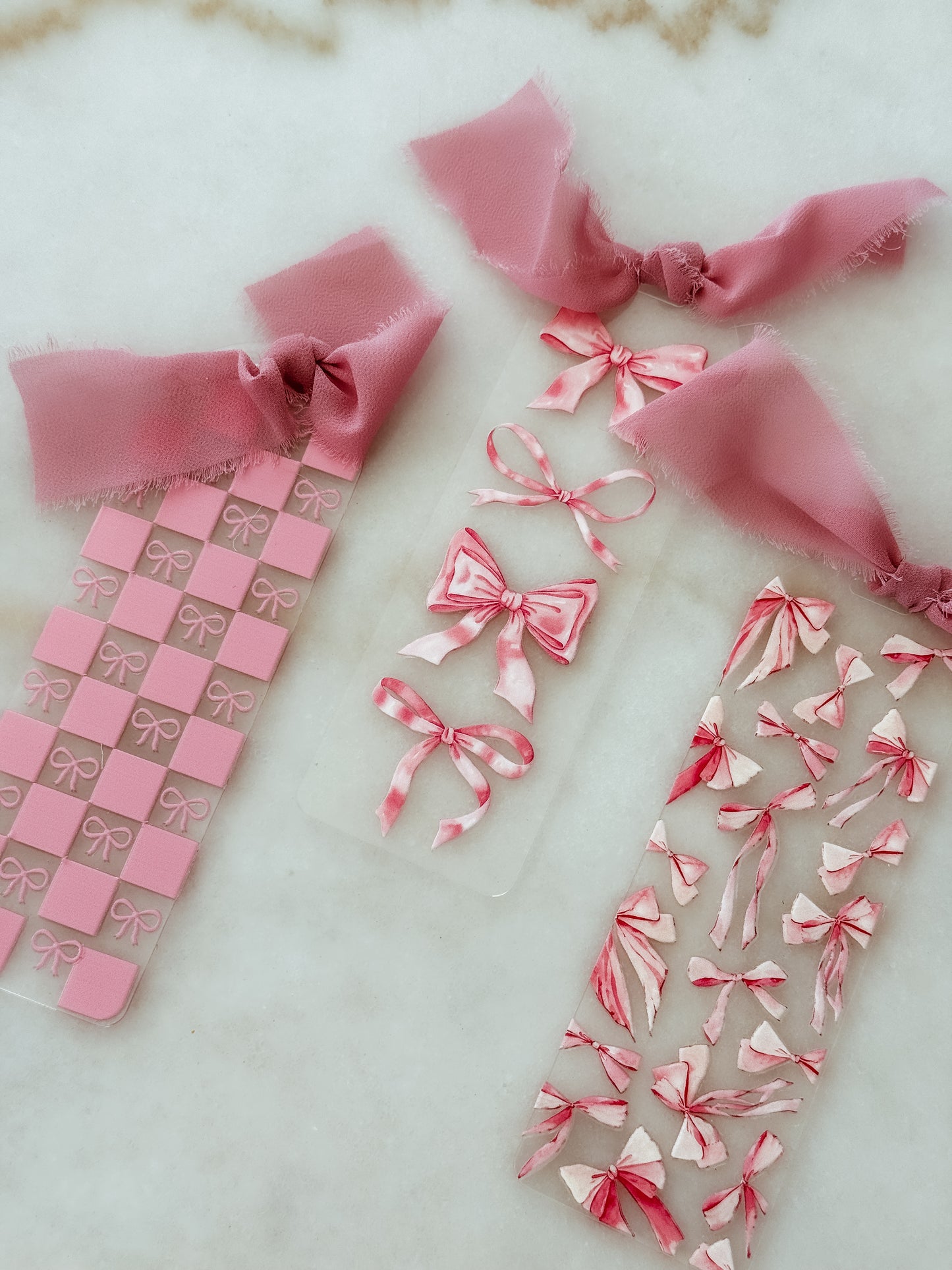 Spring bookmarks