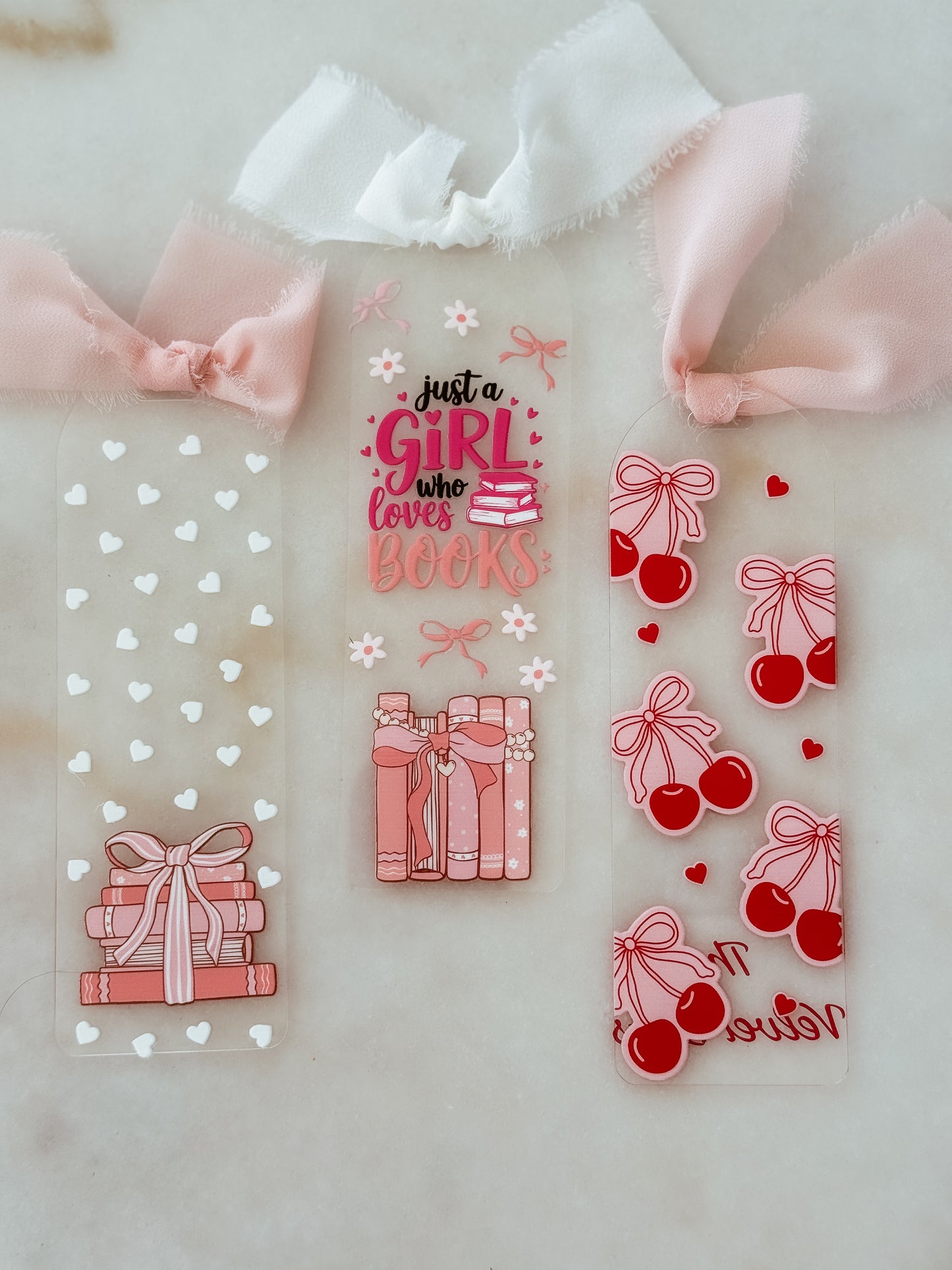Spring bookmarks