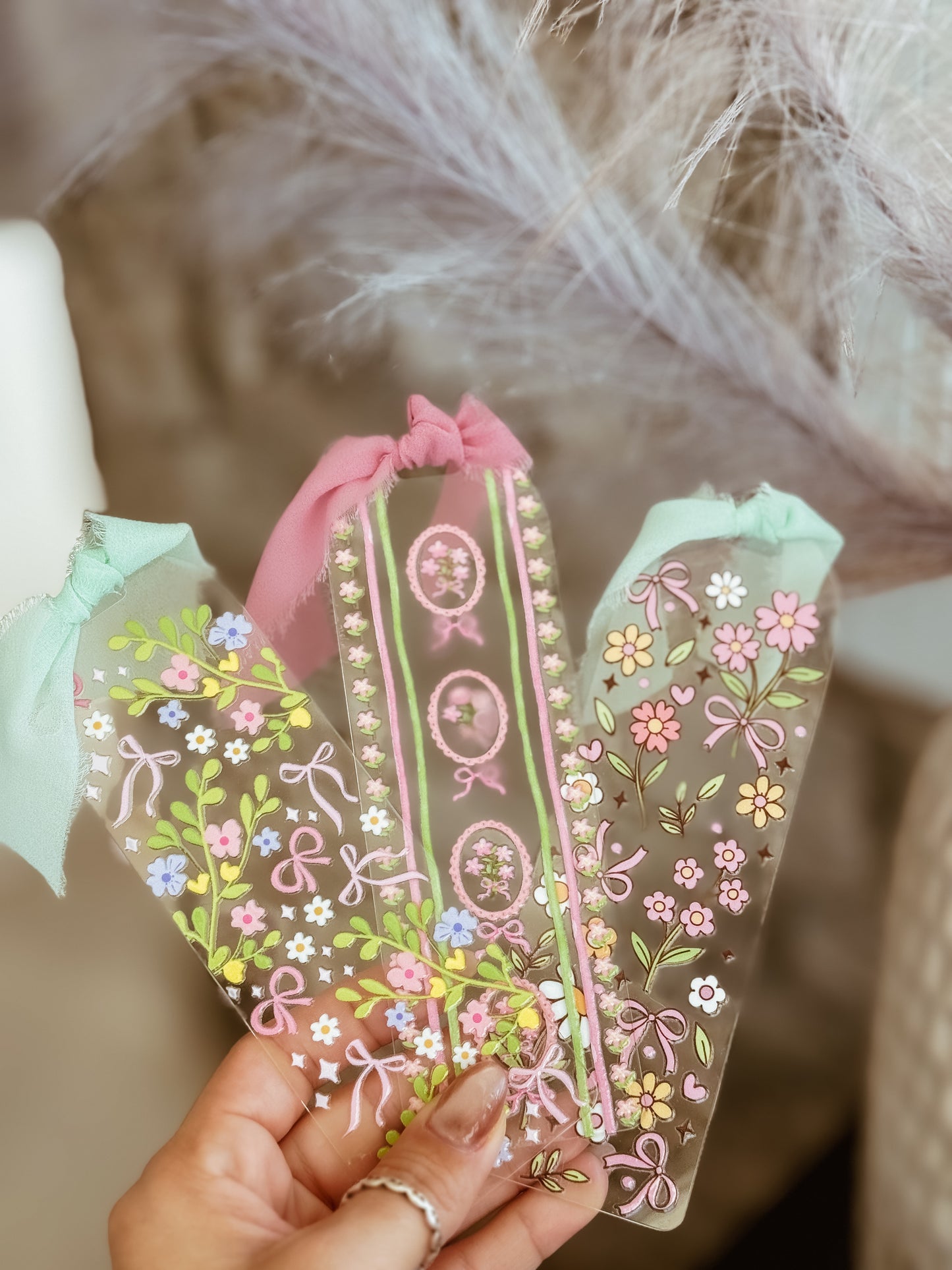 Spring bookmarks