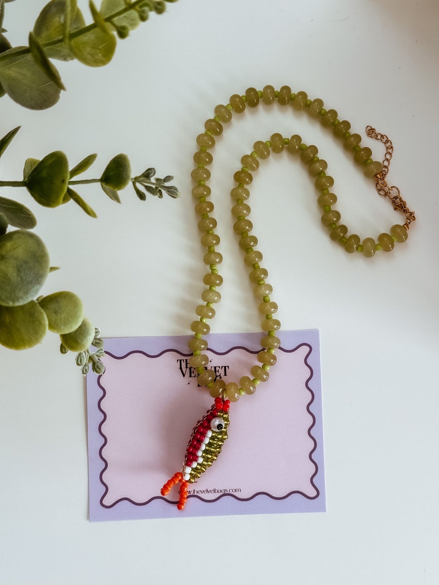 Pesca Jade Necklace