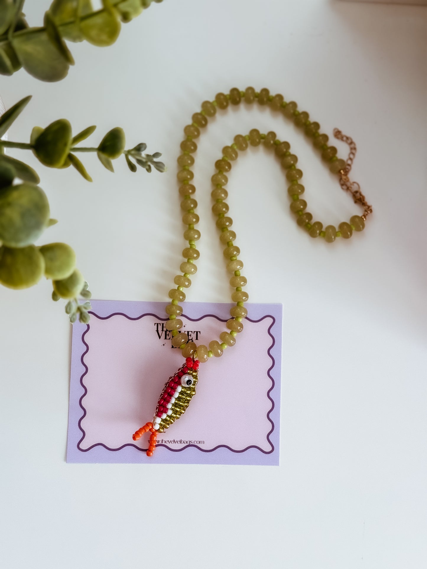 Pesca Jade Necklace