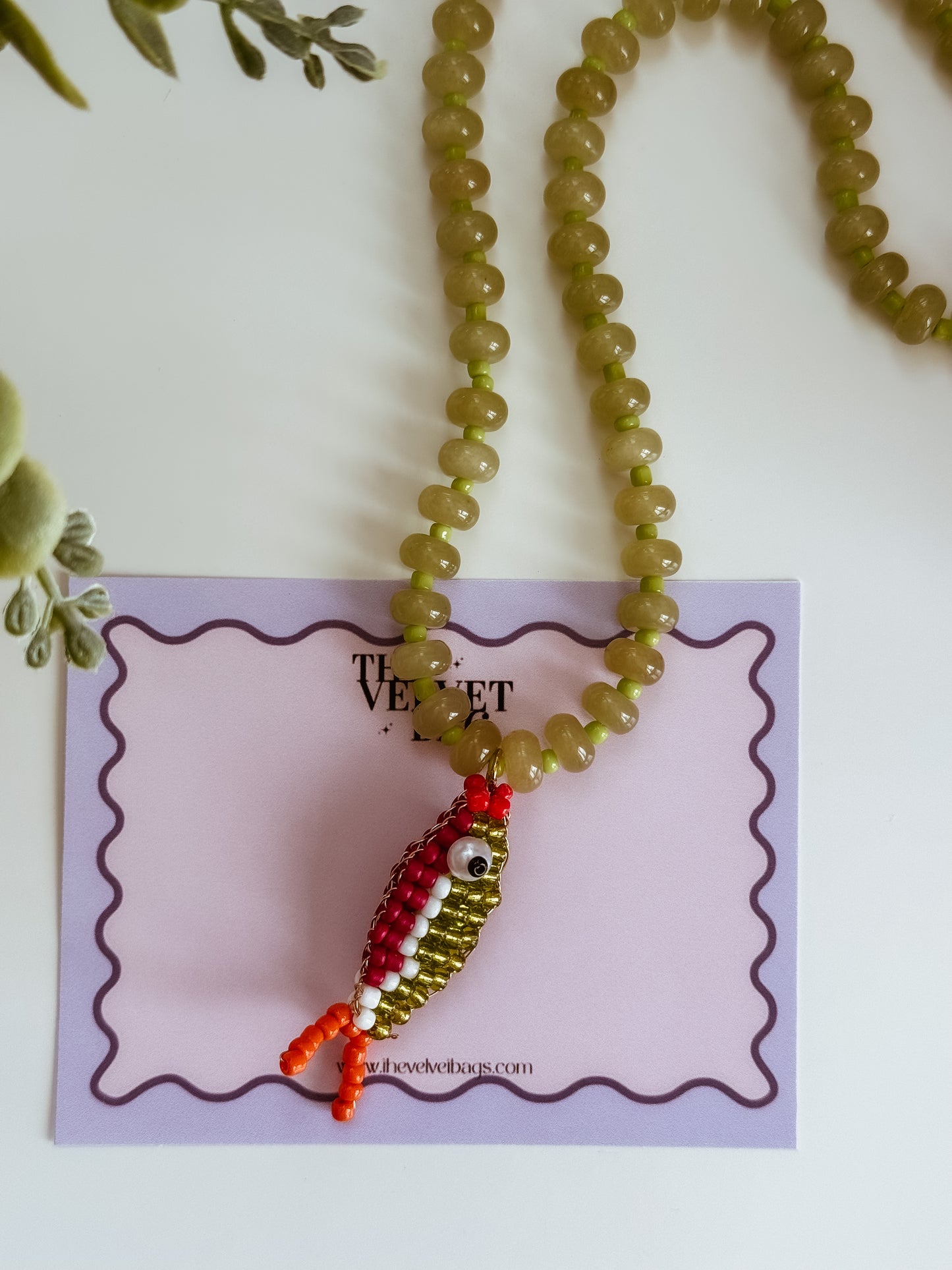 Pesca Jade Necklace
