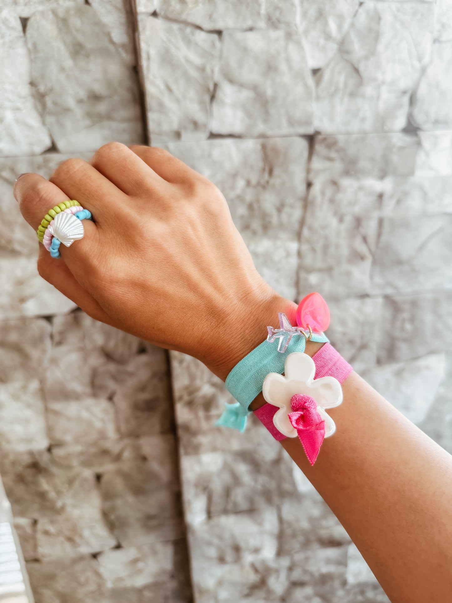 Flower Elastic Bracelet