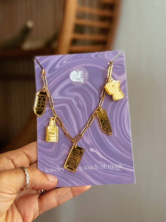 Cafe con Ron Necklace